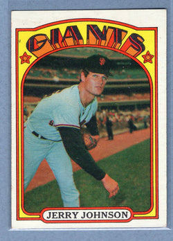 1972 Topps #35 Jerry Johnson (a) VG-EX  GO315