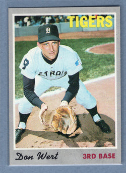 1970 Topps #33 Don Wert  (c) EX-MT  GO900