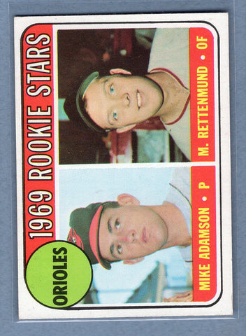 1969 Topps #66 Orioles Rookies (b) EX-MT  GO602
