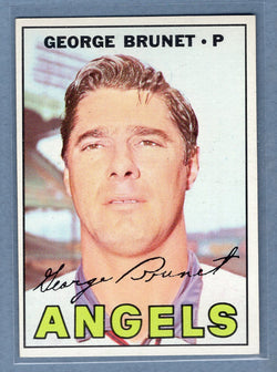1967 Topps #122 George Brunet  EX-MT   GO223