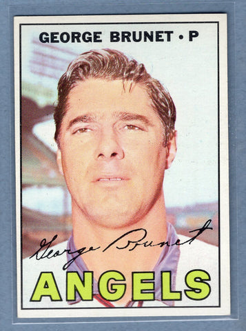 1967 Topps #122 George Brunet  EX-MT   GO223