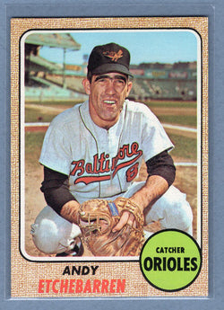 1968 Topps #204 Andy Etchebarren (a)EX-MT  GO507