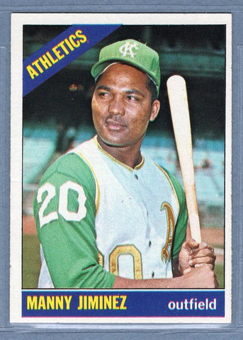 1966 Topps #458 Manny Jiminez EX-MT  GO466