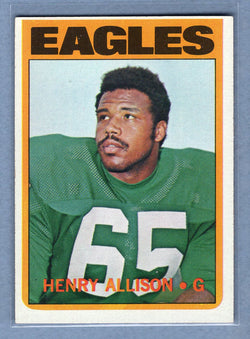1972 Topps #73 Henry Allison EX-MT  GO326
