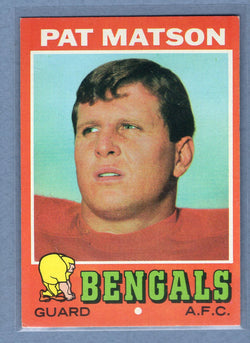 1971 Topps #72 Pat Matson EX-MT  GO260