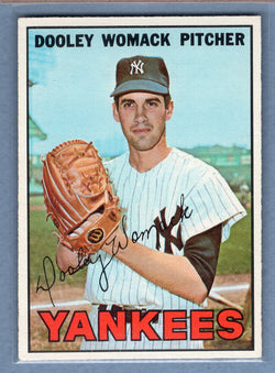 1967 Topps #77 Dooley Womach EX  GO360