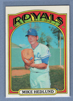 1972 Topps #81 Mike Hedlund EX-MT  GO500