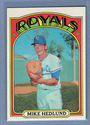 1972 Topps #81 Mike Hedlund EX-MT  GO500