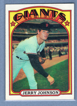 1972 Topps #35 Jerry Johnson (b) EX-MT  GO315