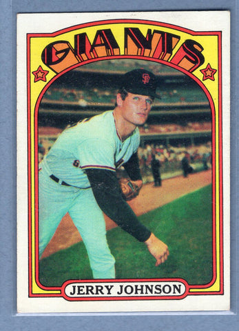 1972 Topps #35 Jerry Johnson (b) EX-MT  GO315