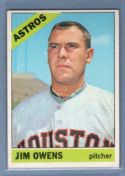 1966 Topps #297 Jim Owens VG-EX  GO468