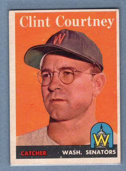 1958 Topps #92 Clint Courtney  EX  GO387