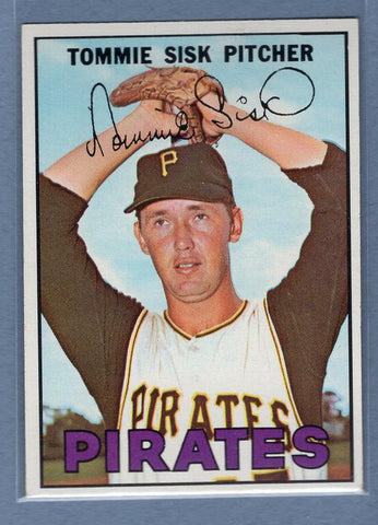 1967 Topps #84 Tommie Sisk EX-MT   GO440