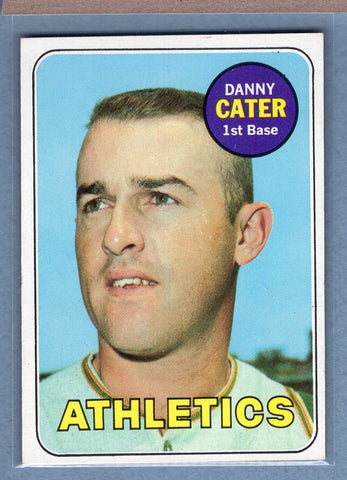 1969 Topps #44 Danny Cater (a) EX-MT  GO700