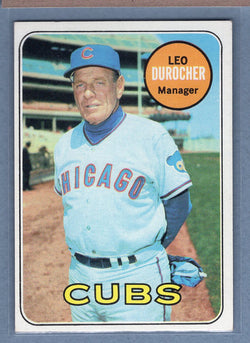1969 Topps #147 Leo Durocher (HOF) (d) EX-MT  GO265