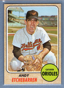 1968 Topps #204 Andy Etchebarren (b)EX-MT  GO507
