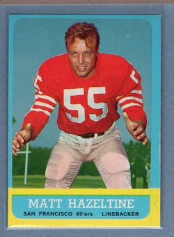 1963 Topps #142 Matt Hazeltine EX-MT    GO95