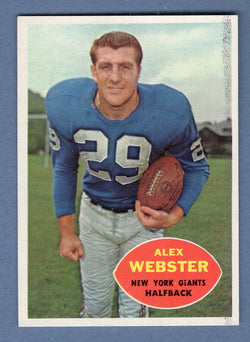 1960 Topps #75 Alex Webster EX  GO129