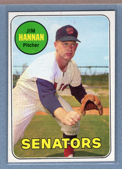 1969 Topps #106 Jim Hannan EX-MT  GO350