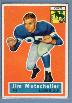 1956 Topps #72 Jim Mutscheller (a) VG  GO801
