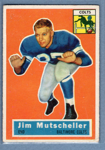 1956 Topps #72 Jim Mutscheller (a) VG  GO801
