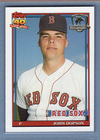1991 Topps Desert Shield #94 John Dopson  NM  GO625