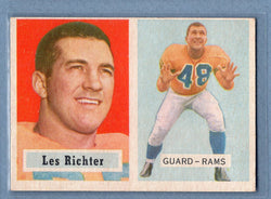 1957 Topps #10 Les Richter (HOF) (a) EX  GO801
