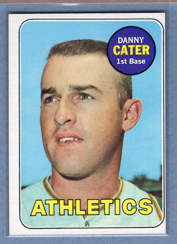 1969 Topps #44 Danny Cater (b) EX  GO700