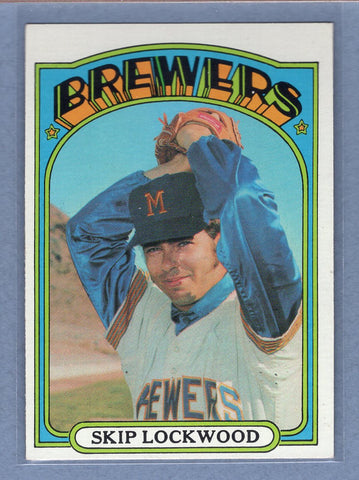1972 Topps #118 Skip Lockwood EX-MT  GO483