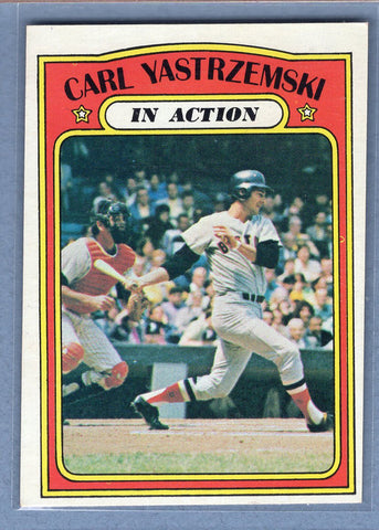 1972 Topps #38 Carl Yastrzemski IA  EX-MT  GO315