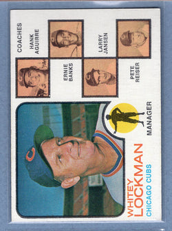 1973 Topps #81 Cubs Mgr./Coaches EX-MT  GO550