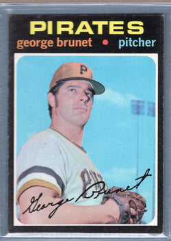 1971 Topps #73 George Brunet  EX  SB1