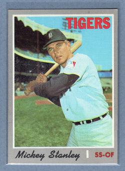 1970 Topps #383 Mickey Stanley (st) (a) VG  GO750