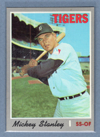 1970 Topps #383 Mickey Stanley (st) (a) VG  GO750