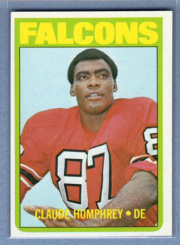 1972 Topps #75 Claude Humphrey (HOF) EX-MT  GO326