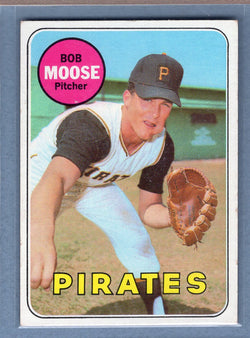 1969 Topps #409 Bob Moose (a) EX   GO501