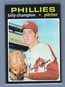 1971 Topps #323 Billy Champion (a) EX  GO950