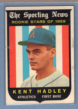 1959 Topps #127 Kent Hadley (b) VG   GO410