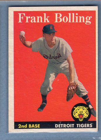 1958 Topps #95 Frank Bolling  EX  GO387