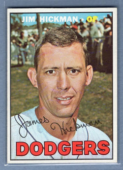 1967 Topps #346 Jim Hickman EX-MT  GO397