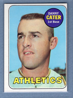 1969 Topps #44 Danny Cater (c) EX  GO700