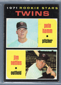 1971 Topps #74 Twins Rookies (Jim Nettles)  EX  SB1