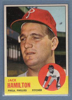 1963 Topps #132 Jack Hamilton EX-MT  GO522