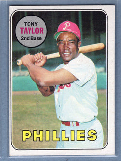 1969 Topps #108 Tony Taylor EX  GO350