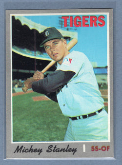 1970 Topps #383 Mickey Stanley  (b) EX-MT  GO750