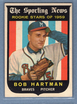 1959 Topps #128 Bob Hartman EX   GO410