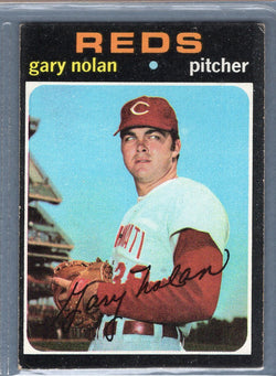 1971 Topps #75 Gary Nolan  EX  SB1