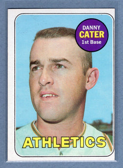 1969 Topps #44 Danny Cater (d) EX  GO700