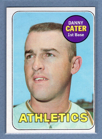1969 Topps #44 Danny Cater (d) EX  GO700