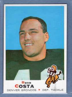 1969 Topps #213 Dave Costa EX-MT  GO226